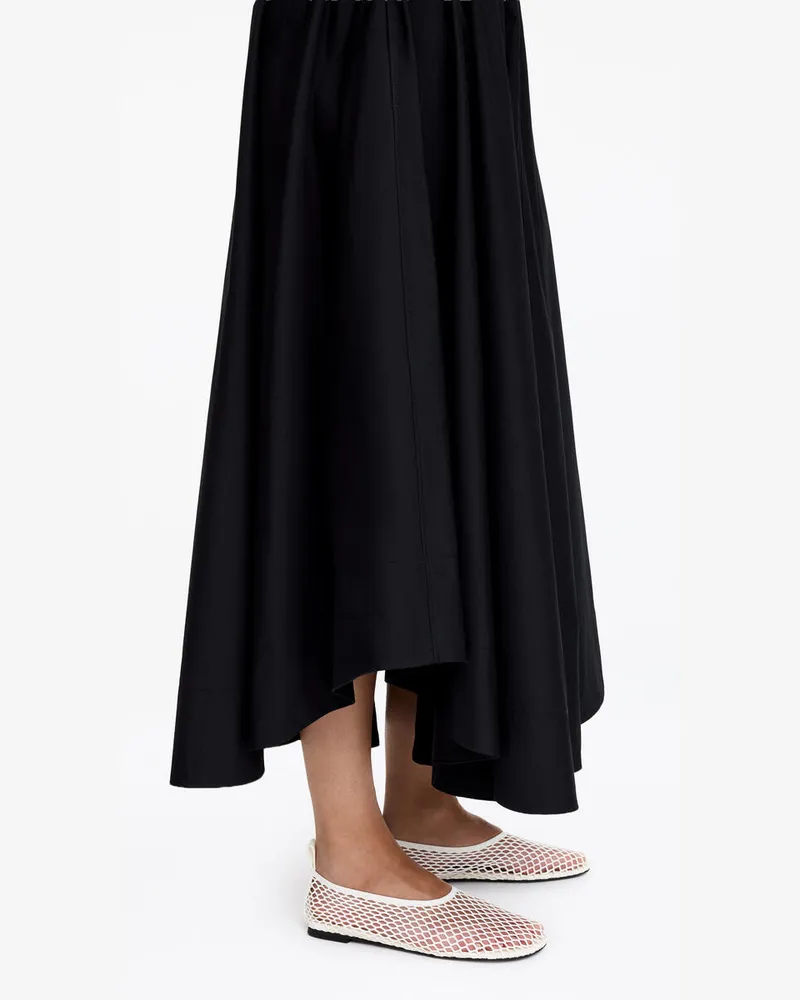 Arket Ballerina Aus Mesh -Weiß Weiß