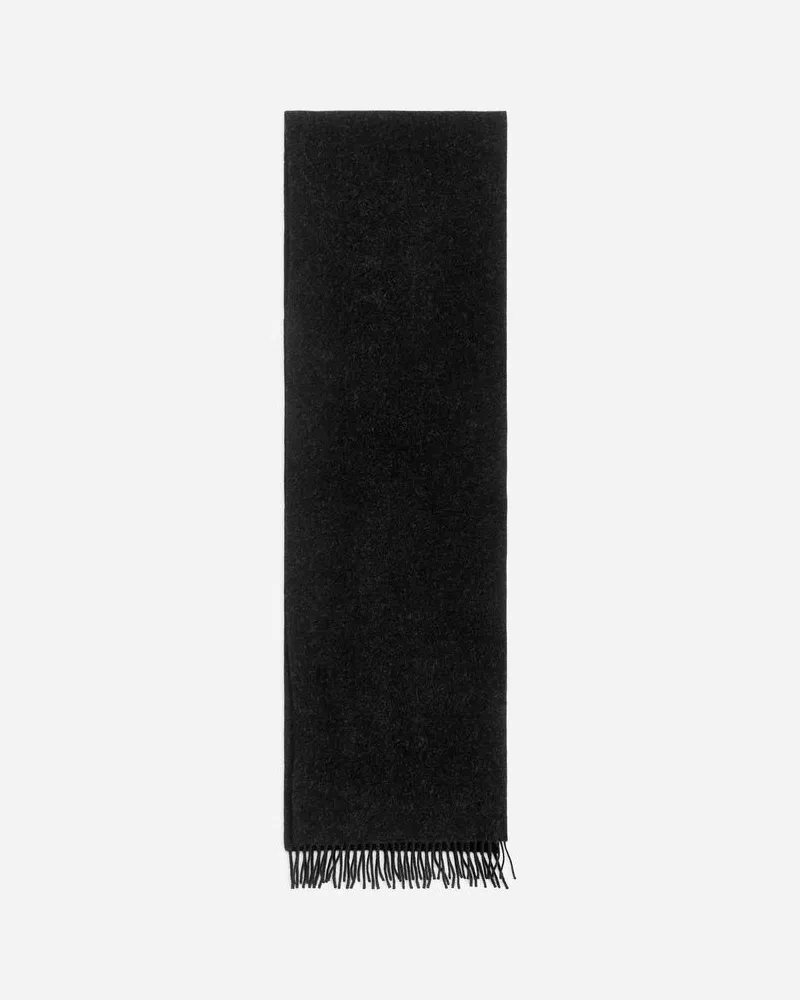 Arket Wollschal - Schwarz Schwarz