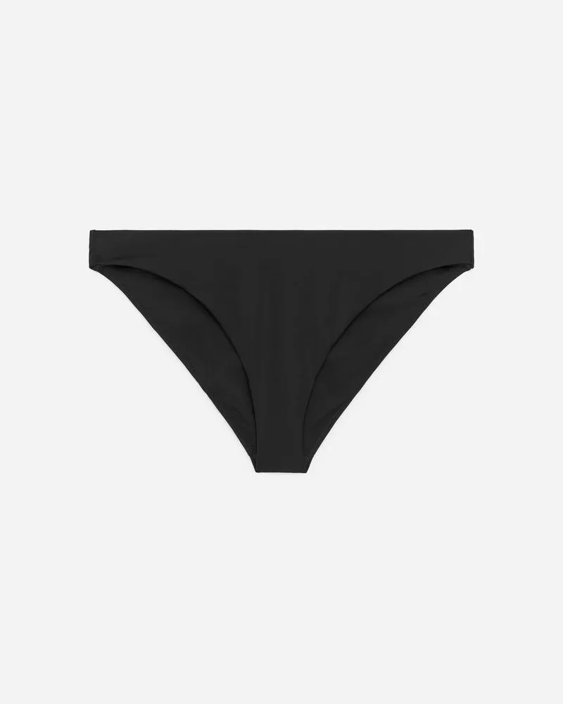 Arket Sportliche Bikinihose -Schwarz Schwarz
