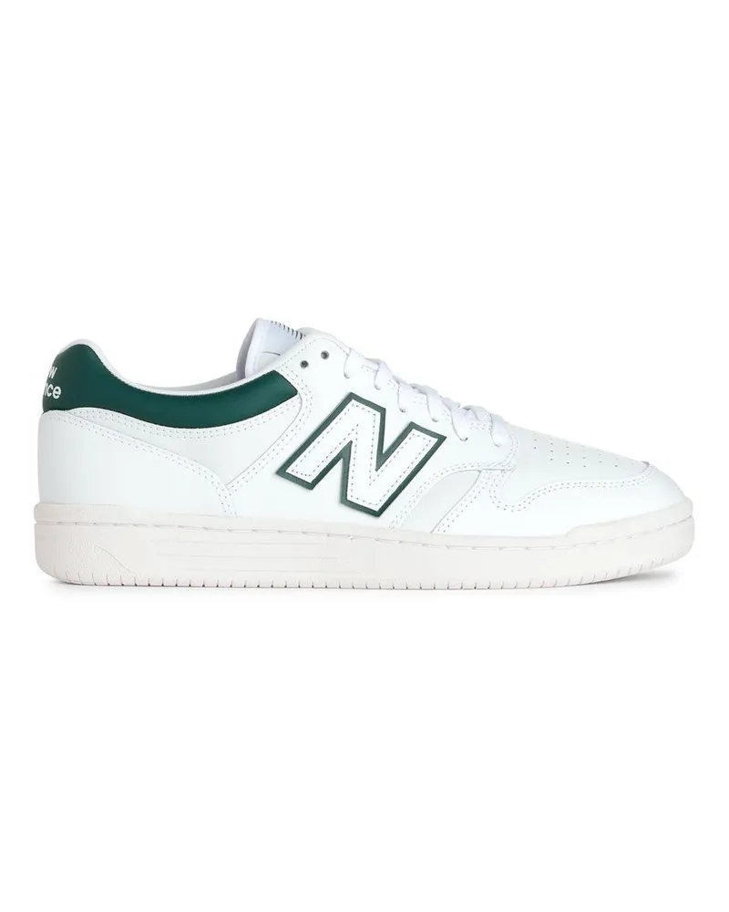 Arket Unisex-Turnschuh 480 Von New Balance - Grün|Weiß|Mehrfarbig Weiß