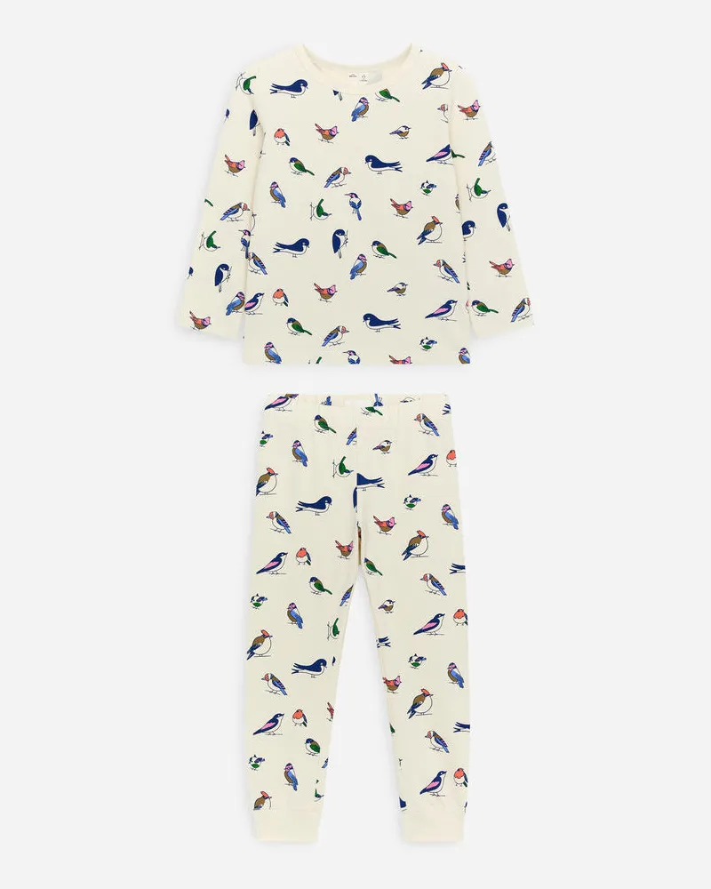 Arket Jersey-Pyjama -Weiß Weiß