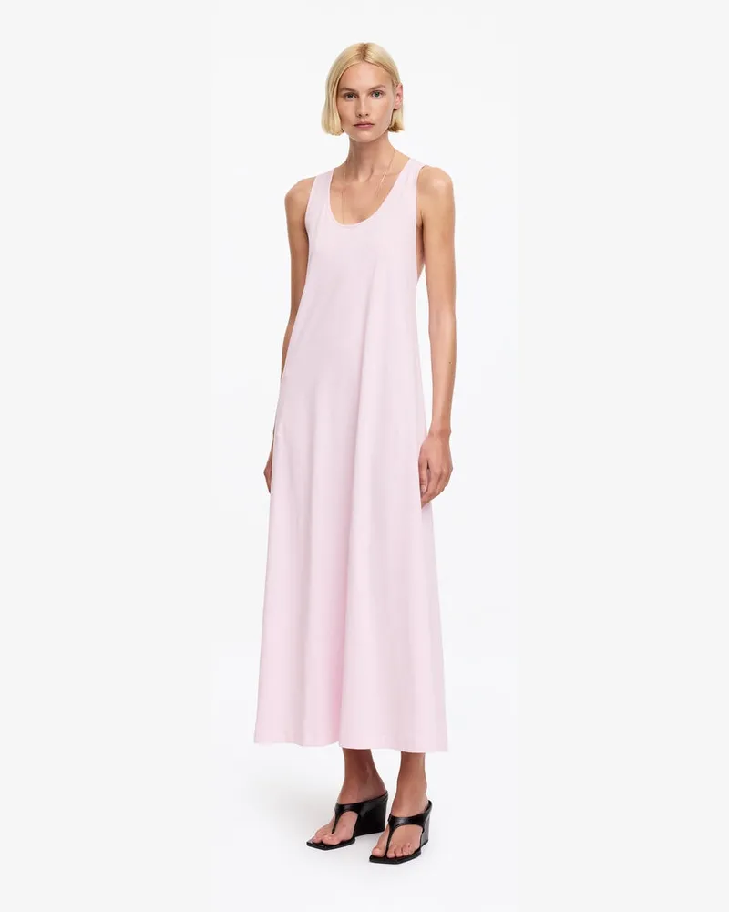 Arket Maxikleid Mit Twistdetail -Rosa Rosa
