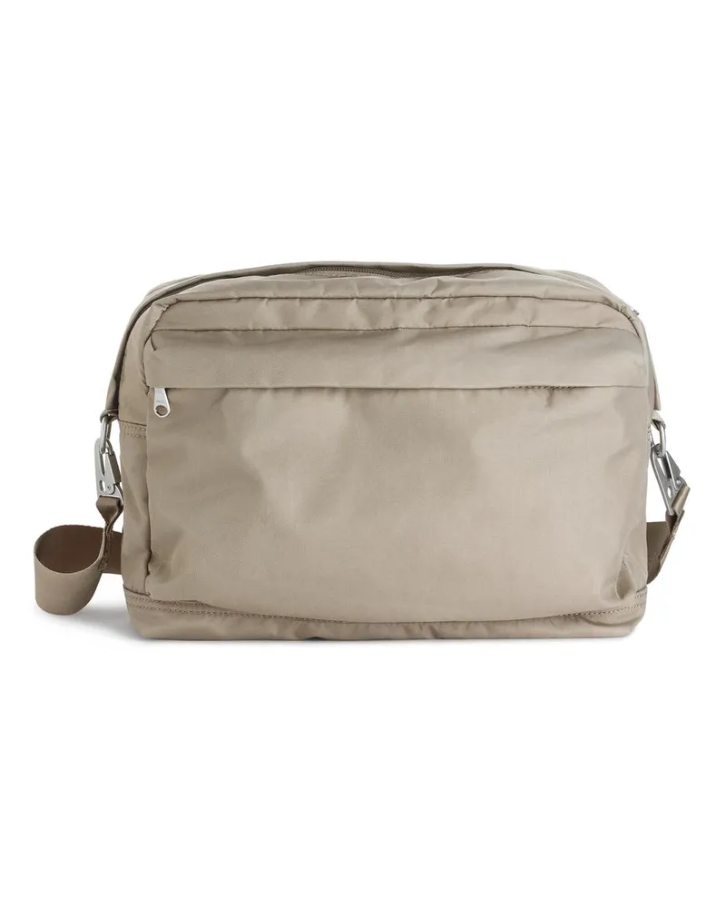 Arket Schultertasche Aus Nylon Im A4-Format -Beige Beige