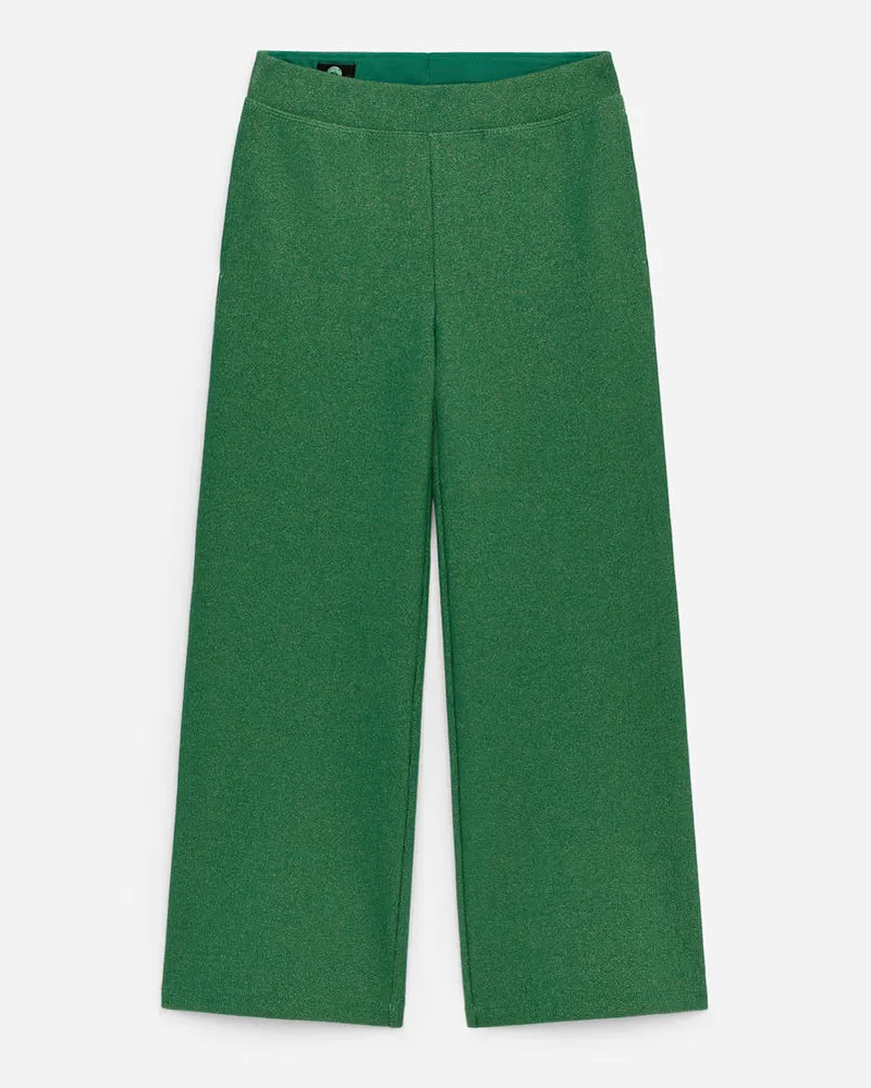 Arket Jerseyhose Mit Metallic-Effekt -Grün Grün