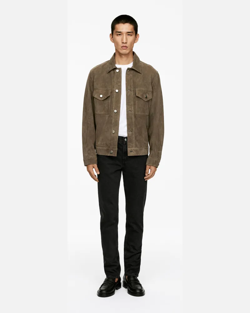 Arket BIRCH Slim Stretchjeans -Grau Grau