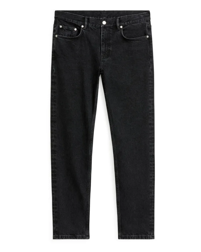 Arket BIRCH Slim Stretchjeans -Grau Grau