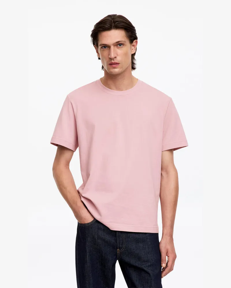 Arket Lockeres T-Shirt 220 GSM -Rosa Rosa