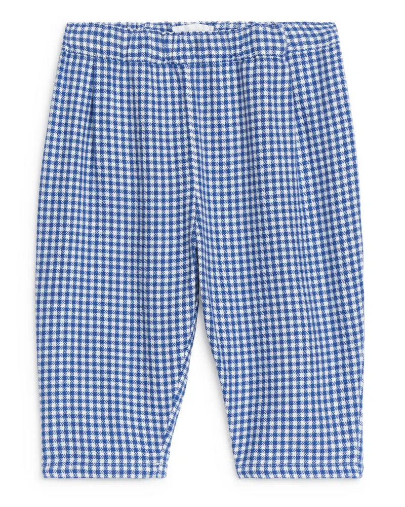 Arket Hose Aus Baumwollflanell -Blau Blau