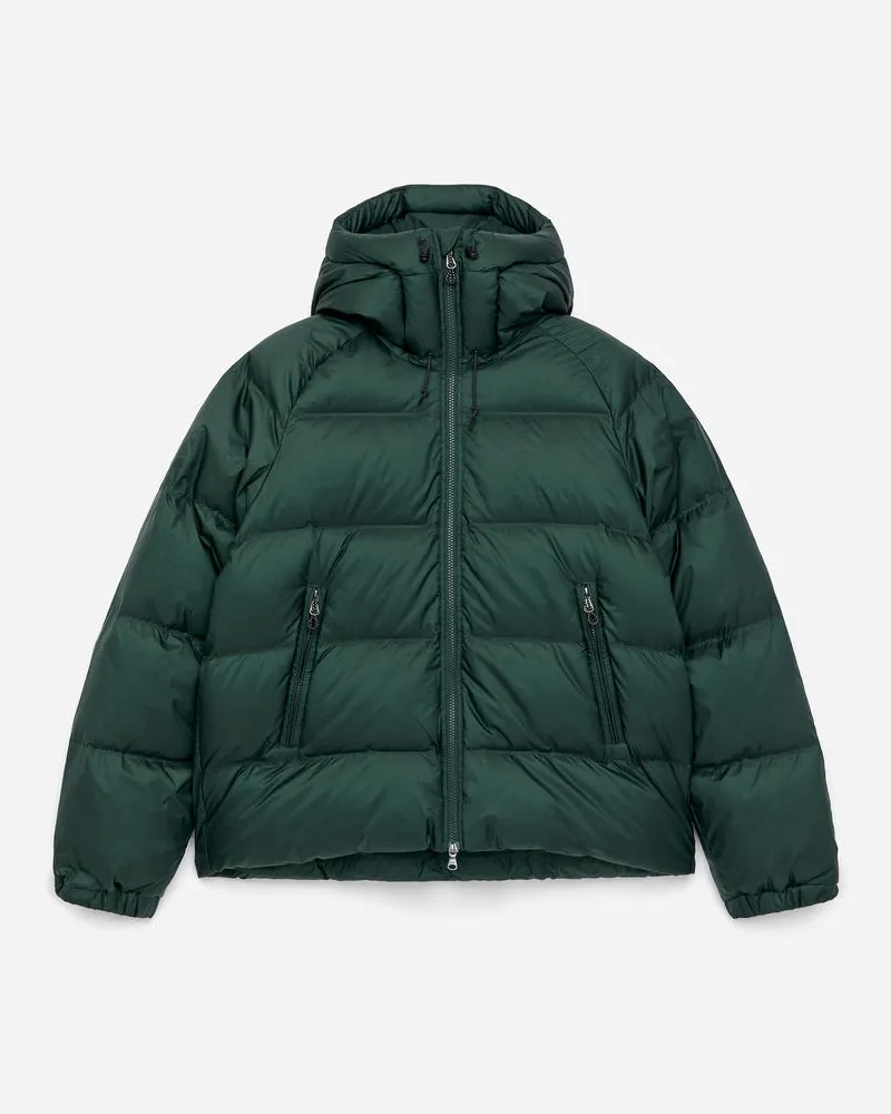 Arket Sportliche Upcycled Down™ Jacke -Grün Grün