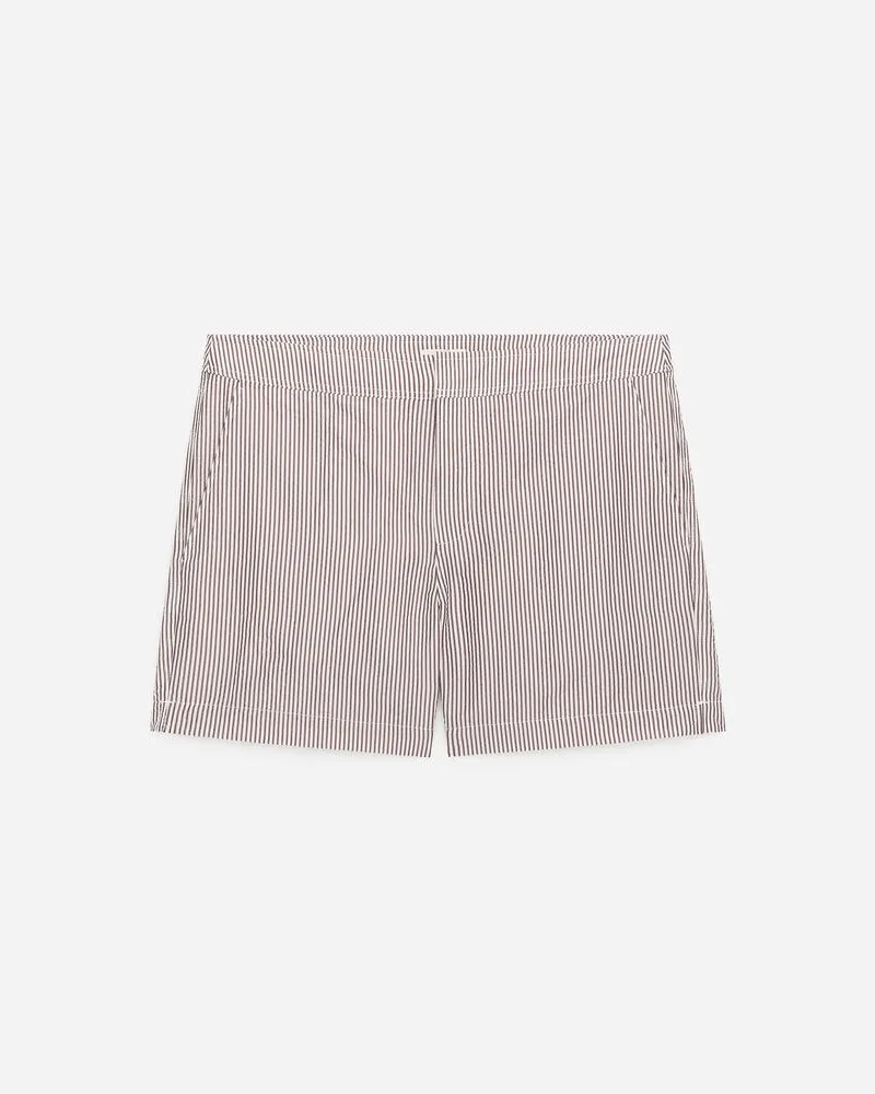 Arket Seersucker-Badeshorts -Lila Lila