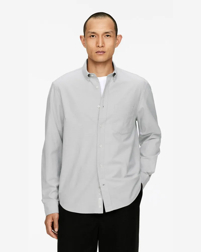 Arket Oxford-Hemd -Grau Grau