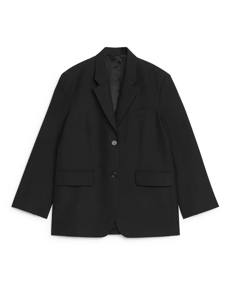 Arket Oversize-Blazer Schwarz