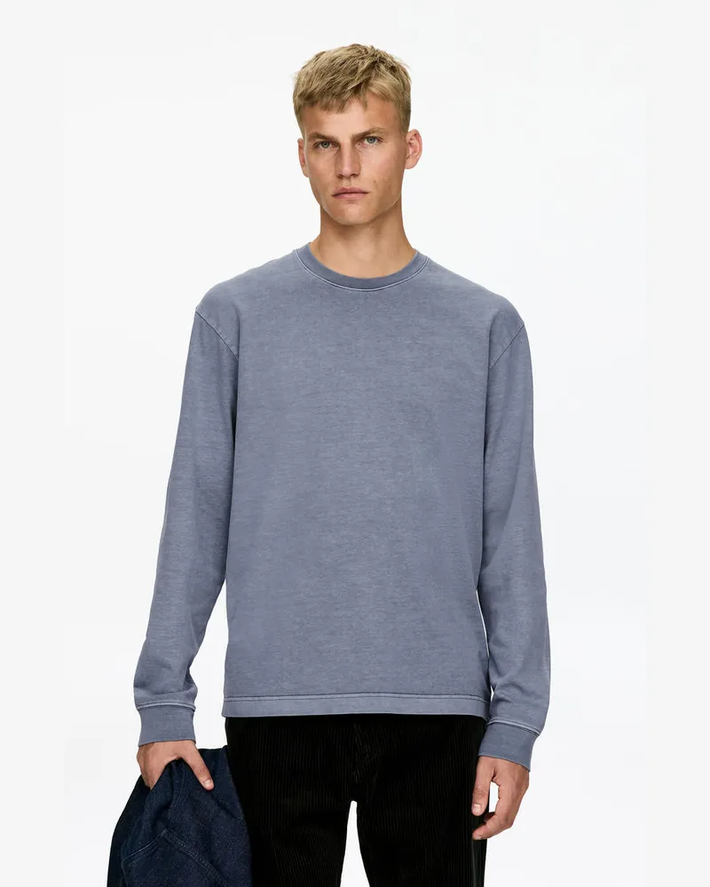 Arket Langarmshirt -Blau Blau