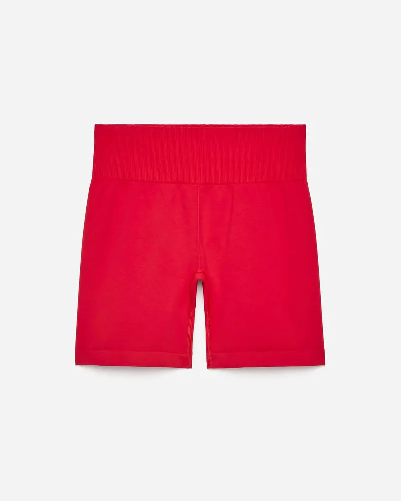 Arket Nahtlose Shorts -Rot Rot