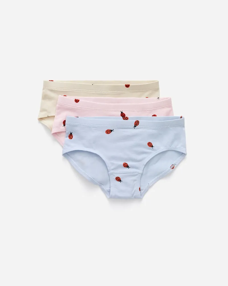 Arket Slips Aus Baumwolljersey 3er-Set -Beige Beige