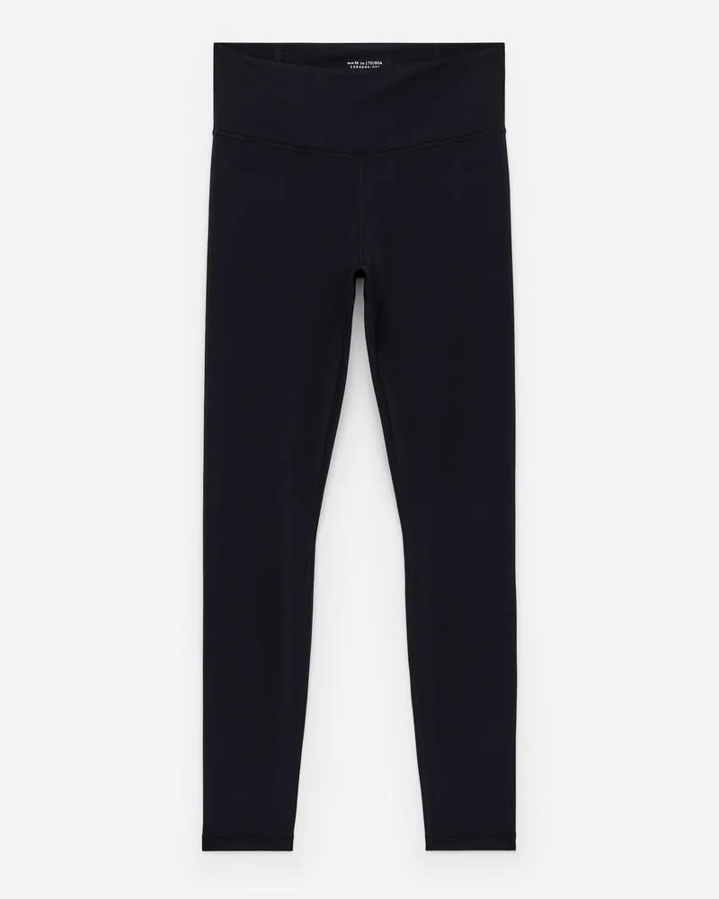 Arket Weiche Stretch-Tights In Voller Länge - Blau Dunkelblau