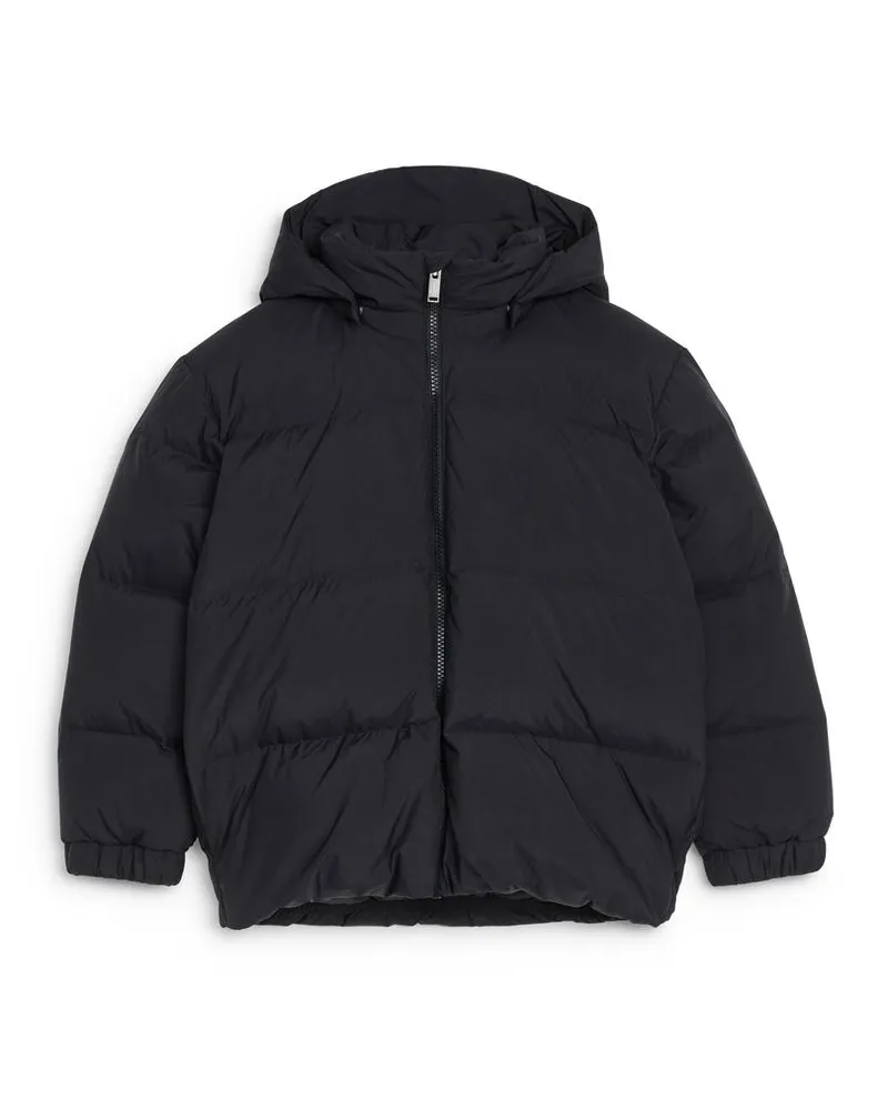 Arket Upcycled Down™ Jacke - Schwarz Schwarz