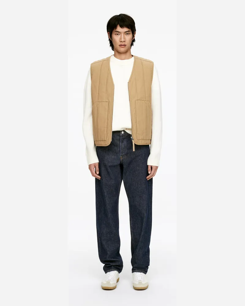 Arket OCEAN Loose Straight Jeans -Blau Blau
