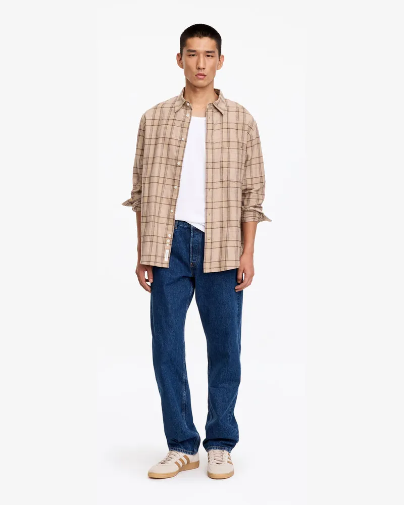 Arket OCEAN Loose Jeans -Blau Blau