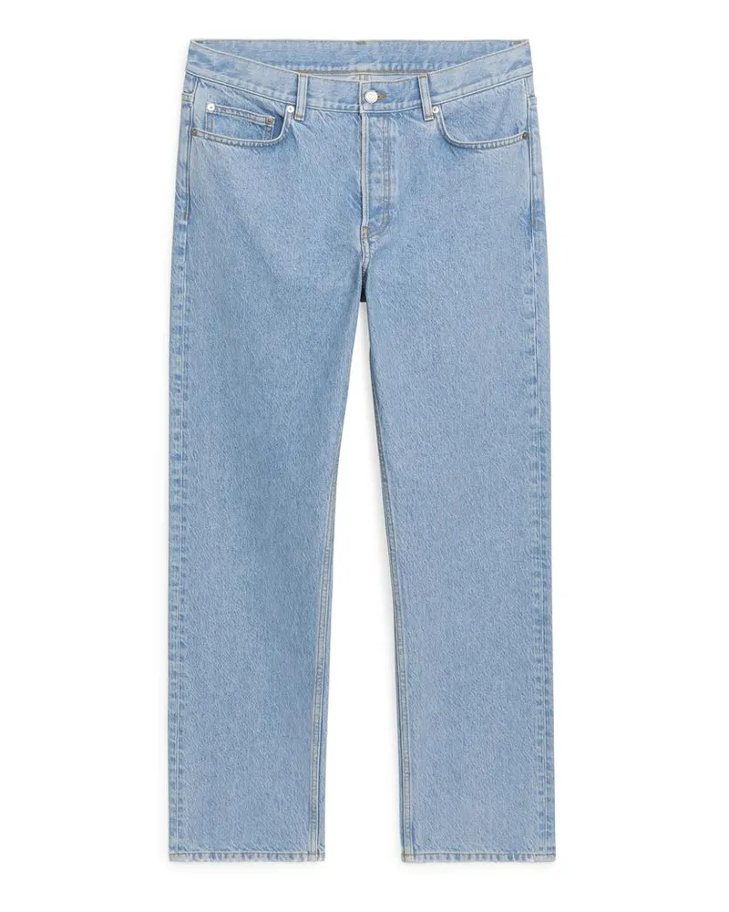 Arket OCEAN Loose Straight Jeans -Blau Blau