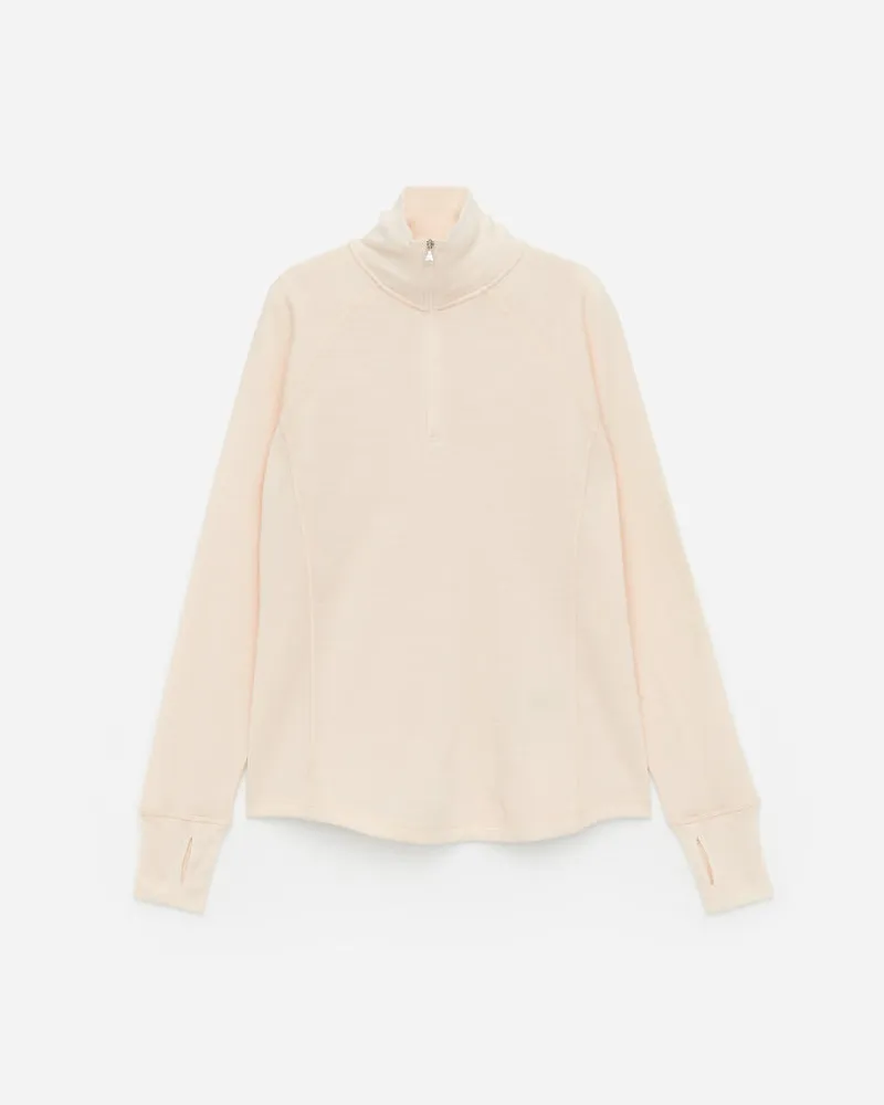 Arket Oberteil Aus Woll-Fleece -Beige Beige