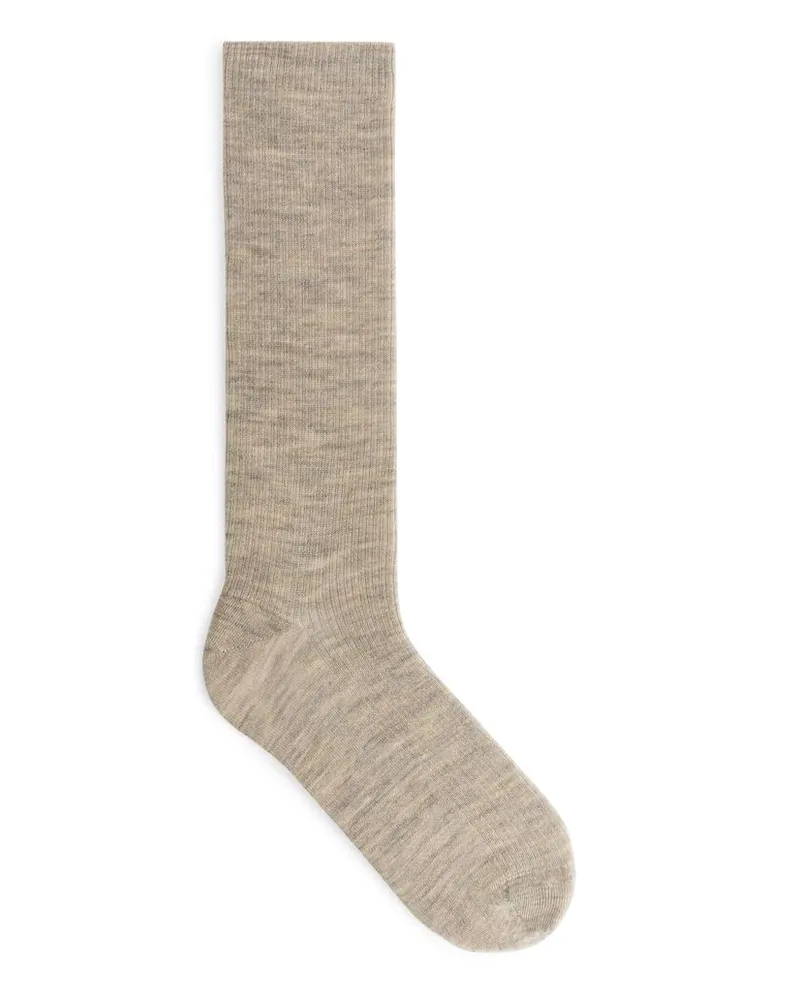 Arket Wollsocken -Beige Beige