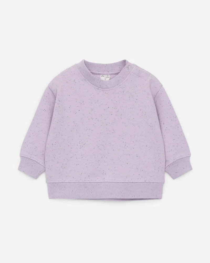 Arket Sweatshirt Aus Baumwollmischung - Lila Lila