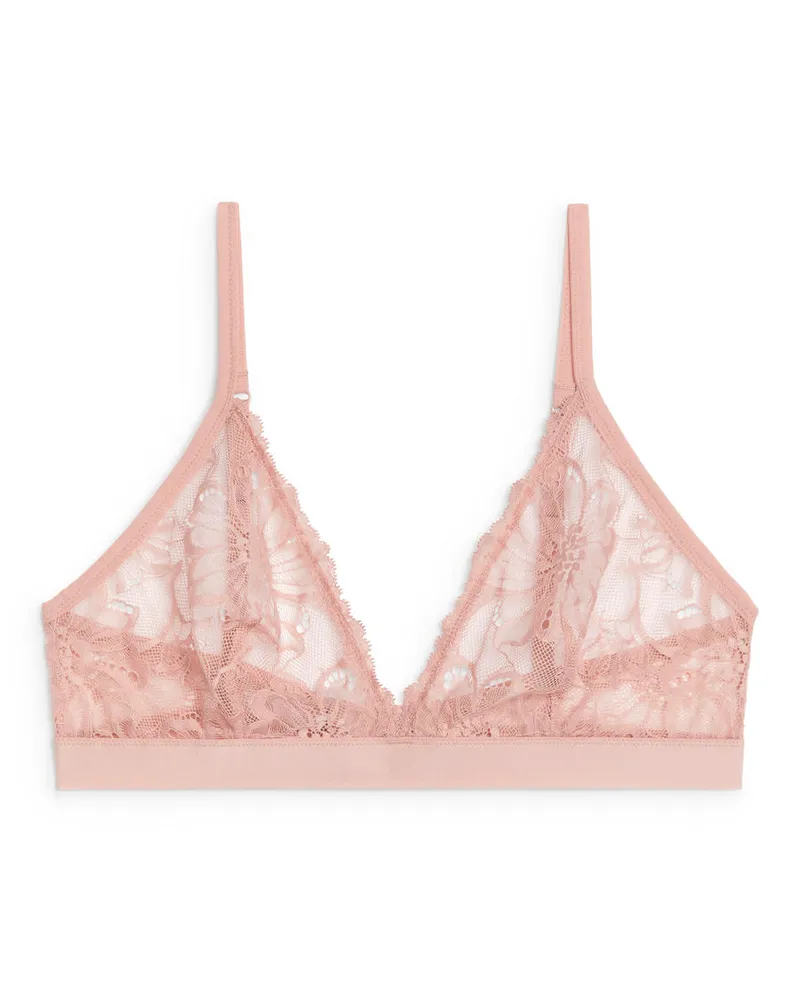 Arket Spitzen-Bh - Rosa Altrosa