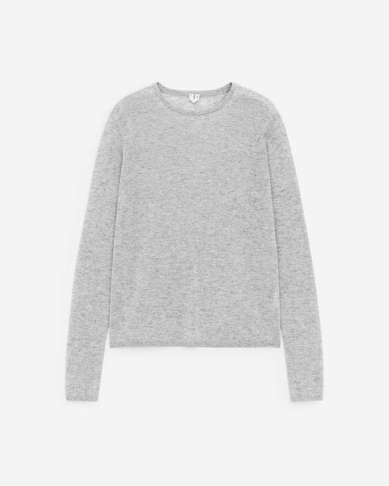 Arket Pullover Aus Reinem Kaschmir -Grau Grau