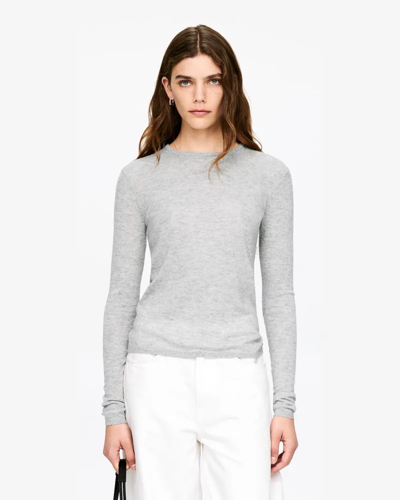 Arket Pullover Aus Reinem Kaschmir -Grau Grau