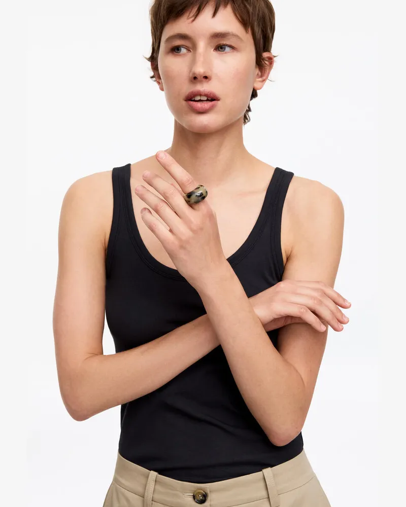 Arket Chunky Ring -Braun Braun