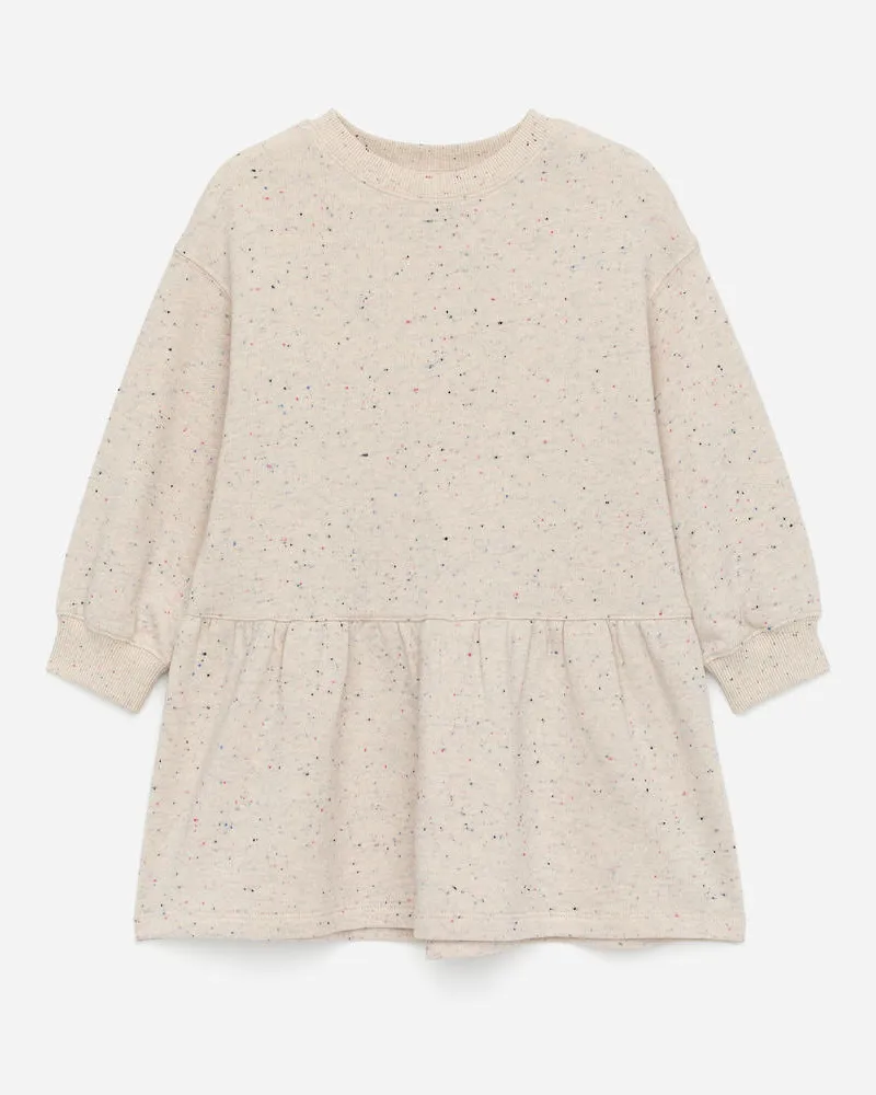 Arket Oversized Sweatshirtkleid -Beige Beige