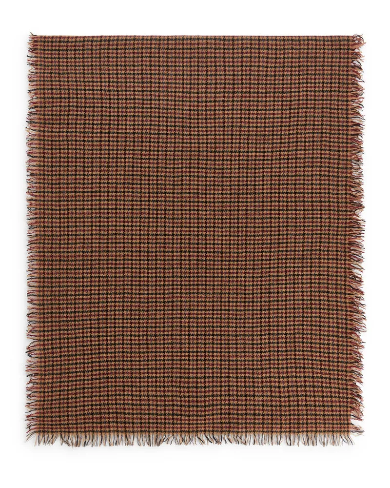 Arket Leichter Wollschal - Braun Braun