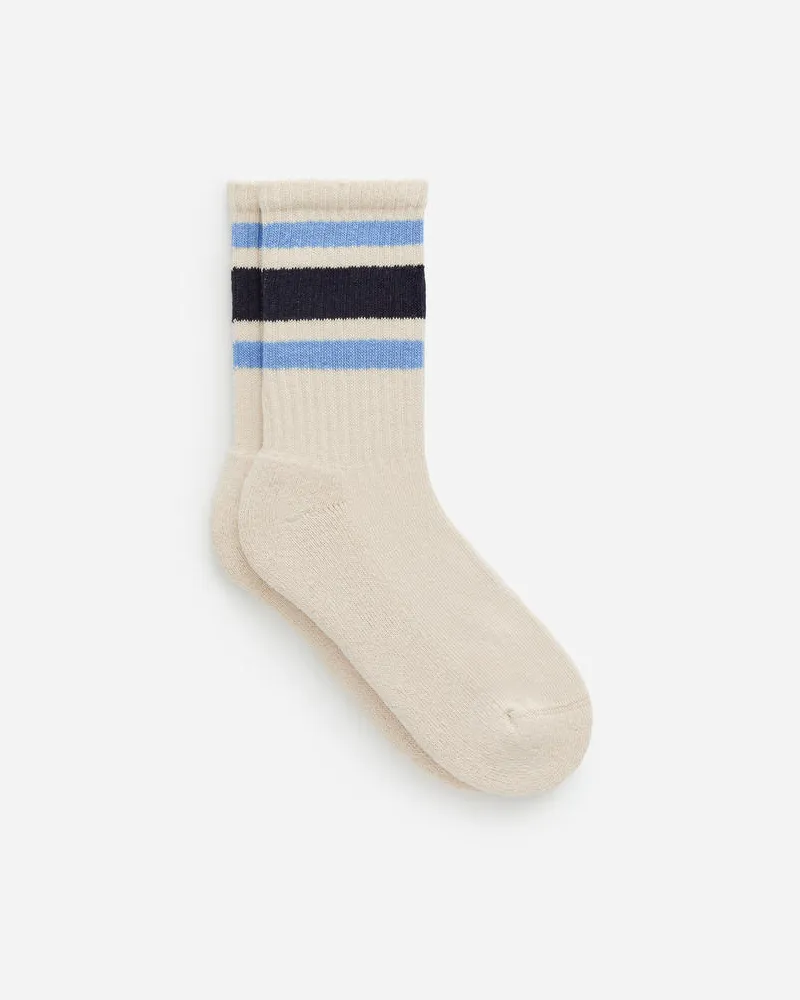 Arket Sportliche Baumwollsocken - Beige|Blau|Mehrfarbig Beige