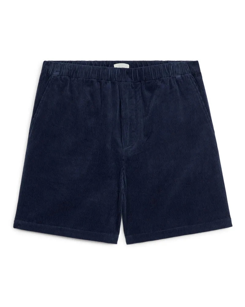 Arket Cord-Shorts -Blau Blau