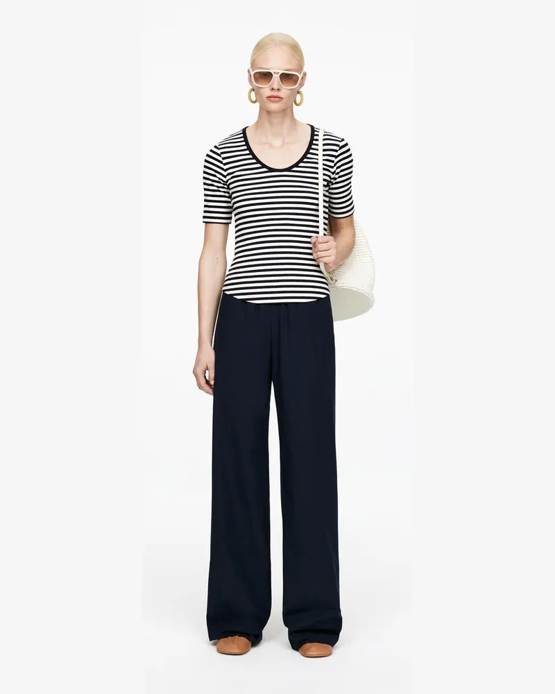 Arket Baumwollhose -Blau Blau