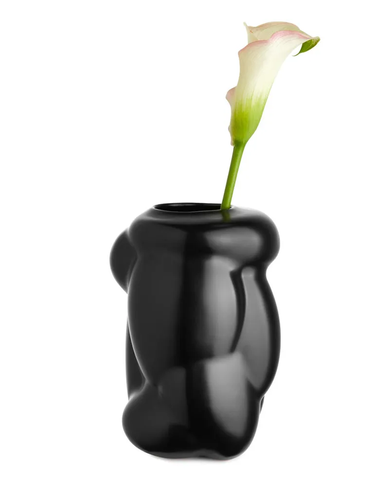Arket Terrakotta-Vase 25 Cm - Schwarz Schwarz