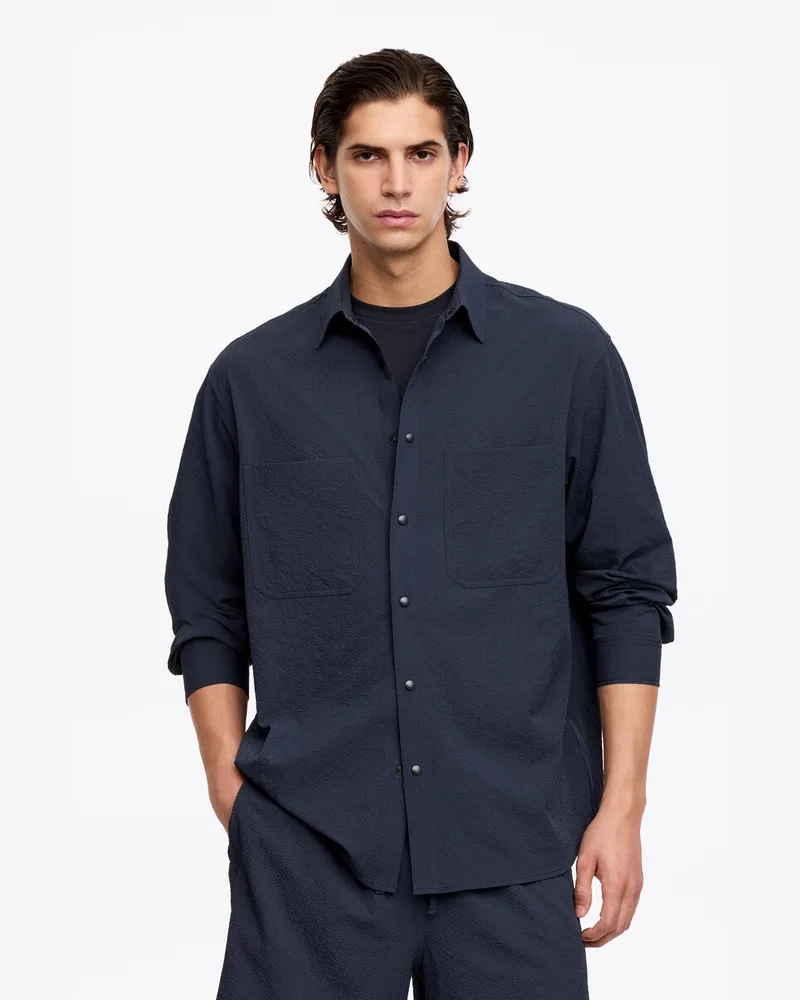 Arket ARKET ACTIVE Technisches Hemd -Blau Blau