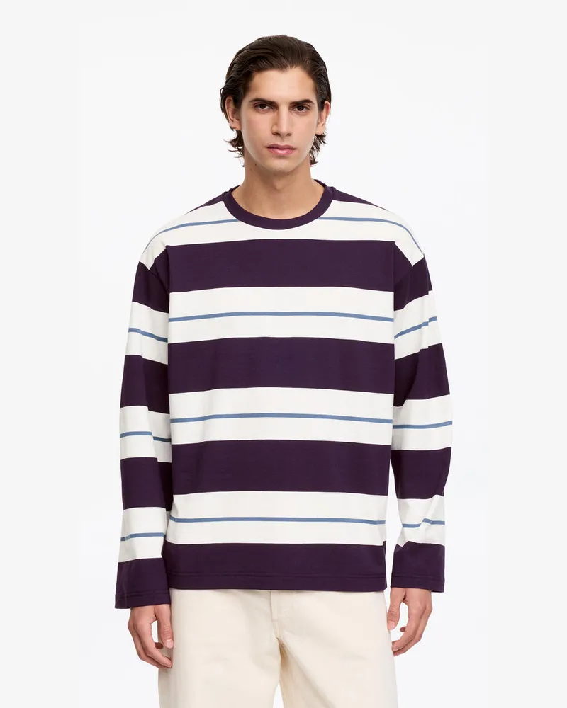 Arket Lockeres Langarmshirt -Lila Lila