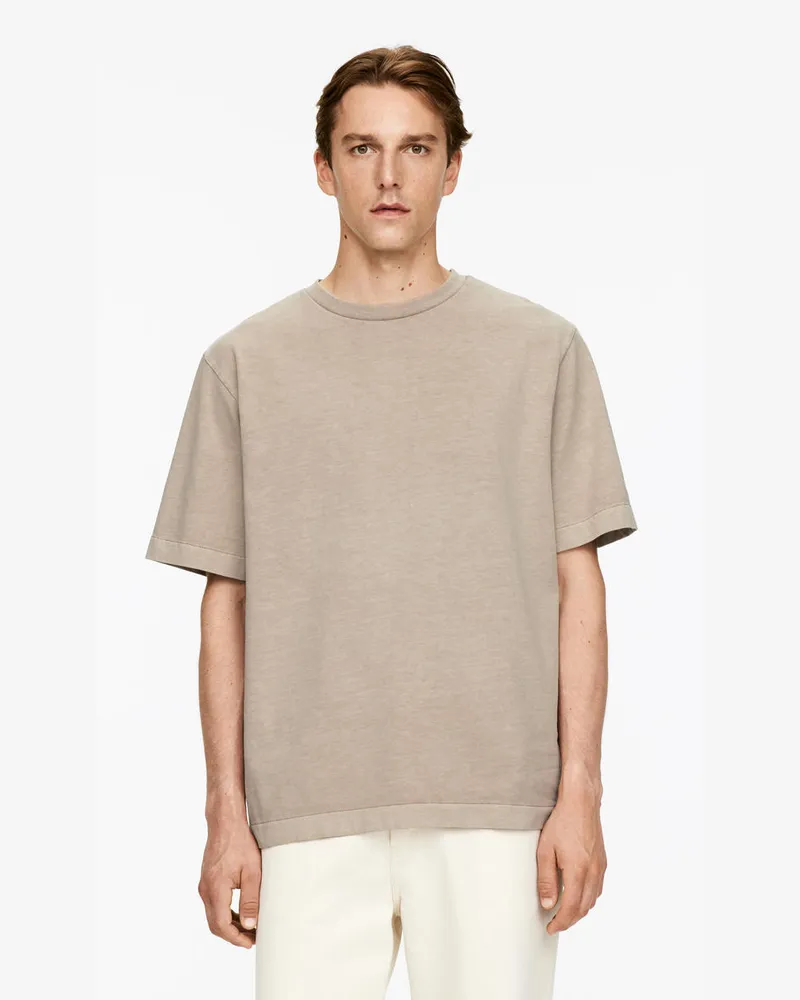 Arket Lockeres T-Shirt -Beige Beige