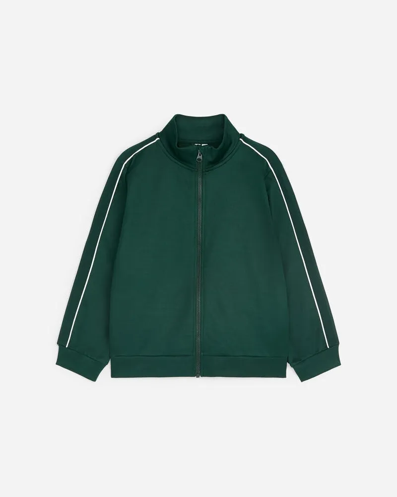 Arket Sportliche Reißverschlussjacke -Grün Grün