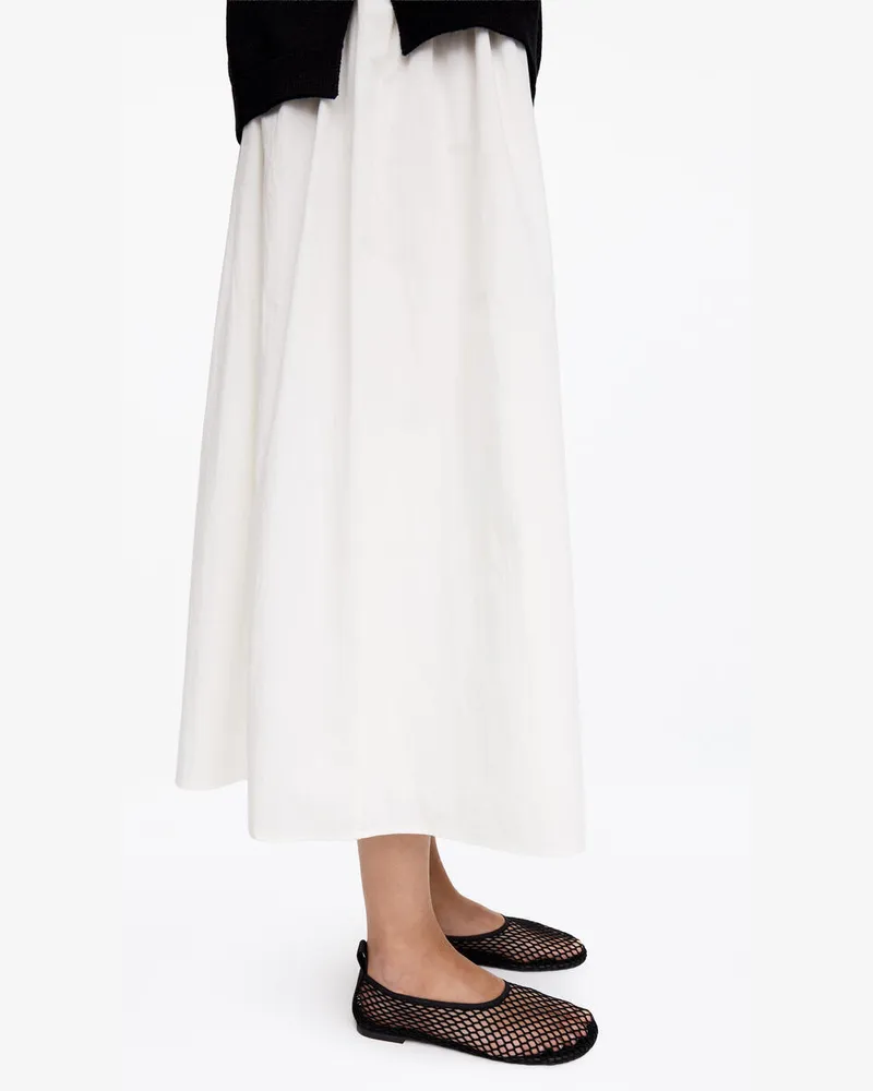 Arket Ballerina Aus Mesh -Schwarz Schwarz