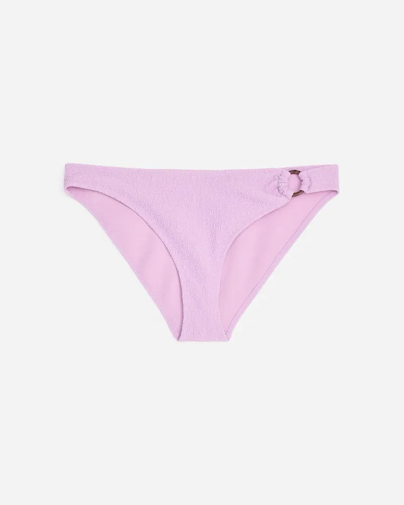 Arket Strukturierte Bikinihose -Lila Lila