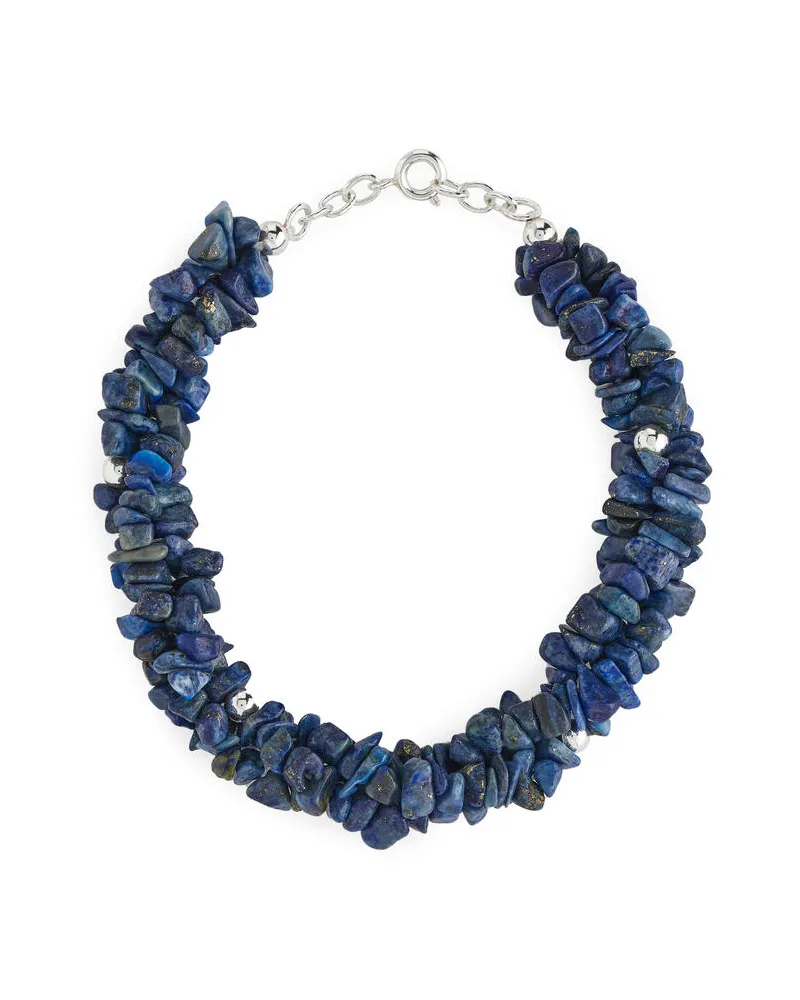 Arket Armband Mit Edelsteinen - Blau|Mehrfarbig Blau