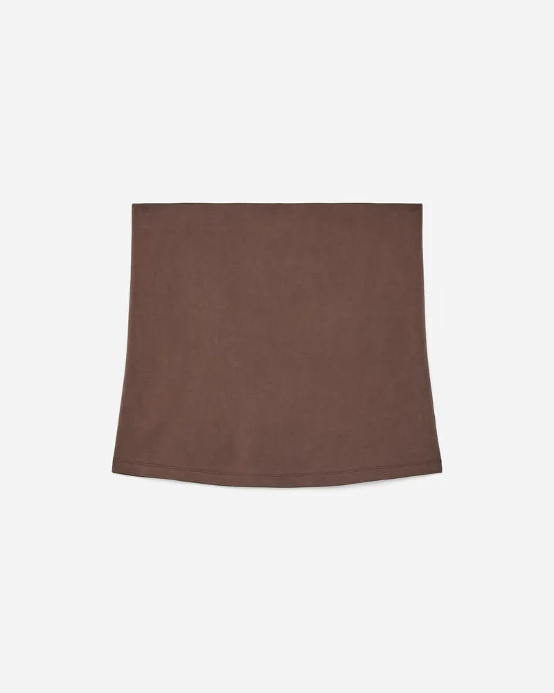 Arket Bandeau-Top Aus Cupro -Braun Braun