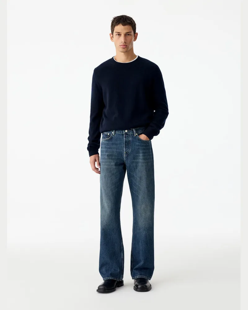 Arket CANYON Bootcut Jeans -Blau Blau