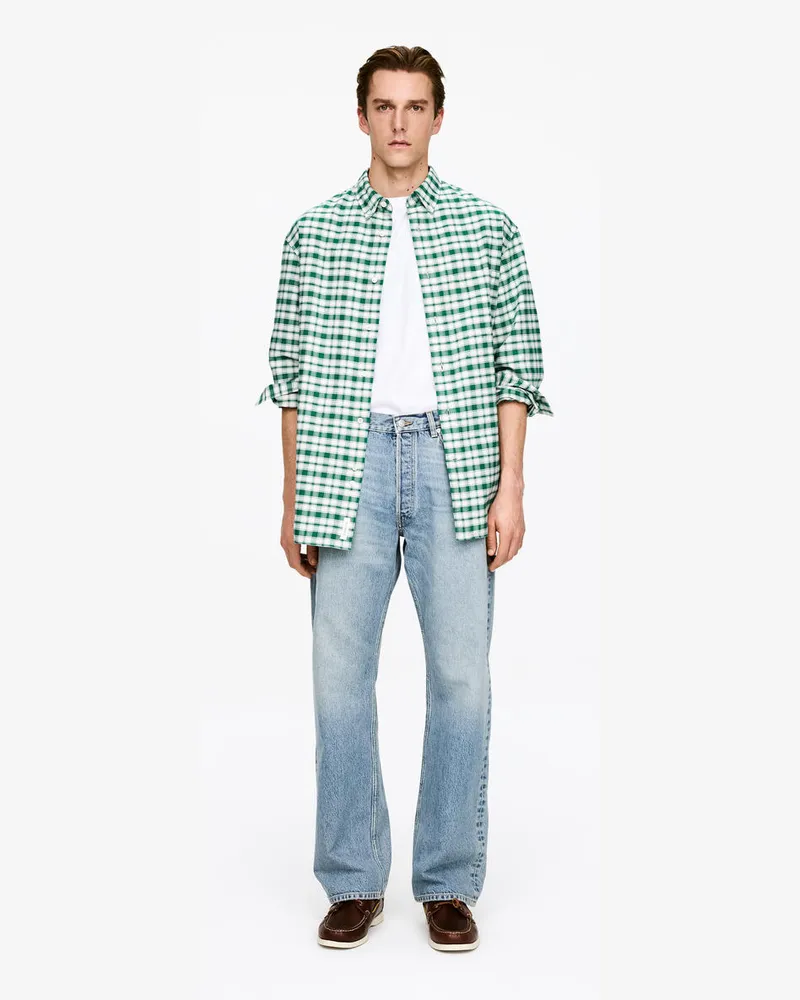 Arket CANYON Bootcut-Jeans Mit Normaler Passform -Blau Blau