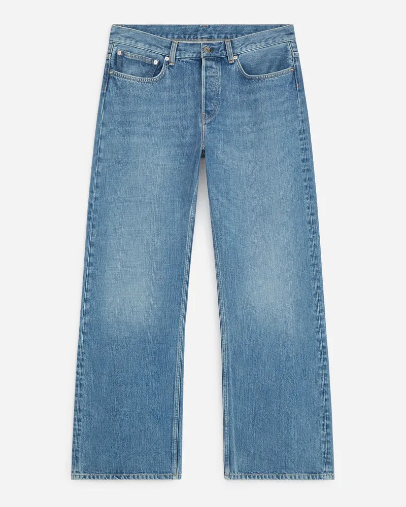 Arket CANYON Bootcut Jeans -Blau Blau