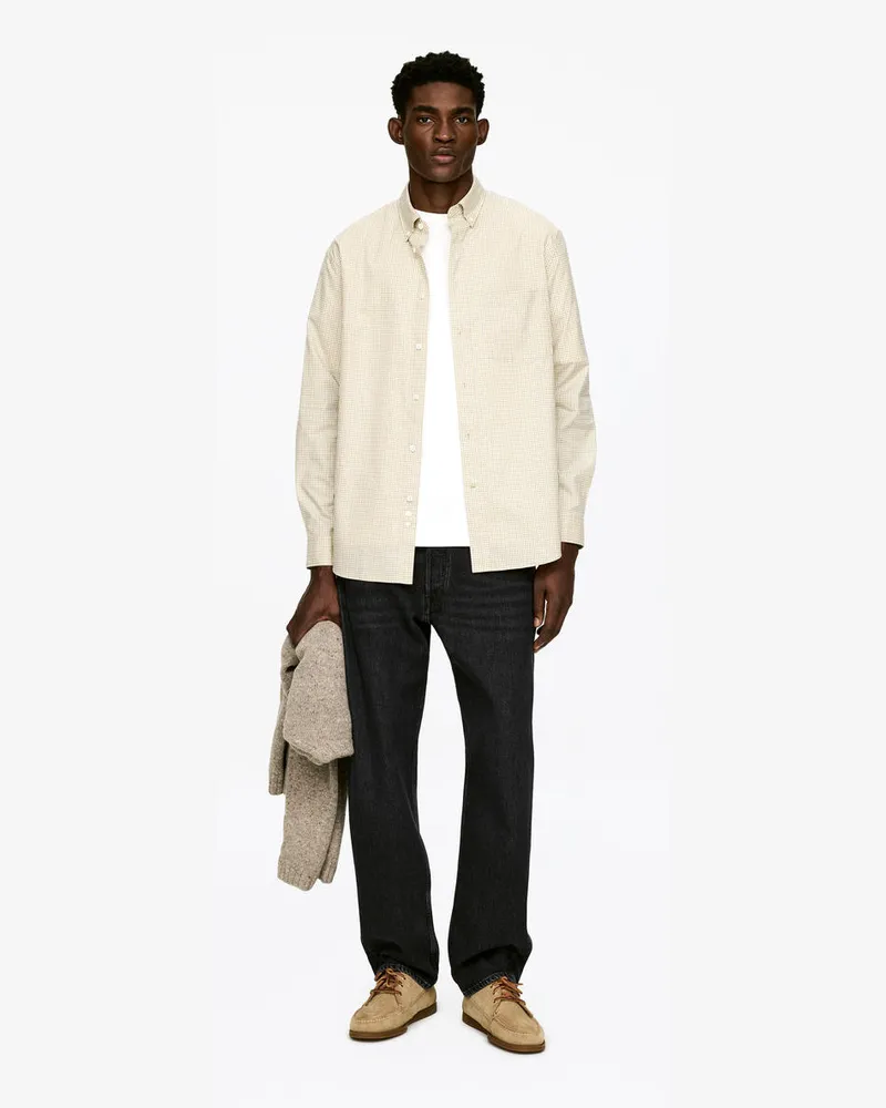 Arket CREEK Relaxed Barrel Jeans -Grau Grau