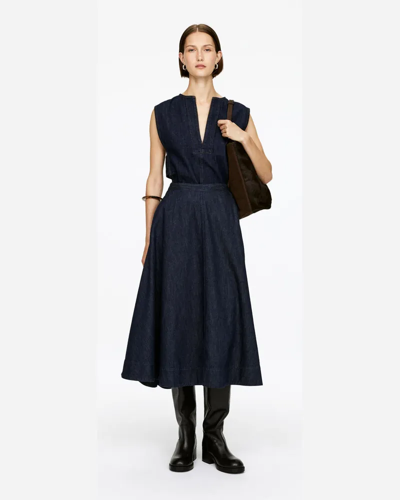 Arket Jeansrock -Blau Blau